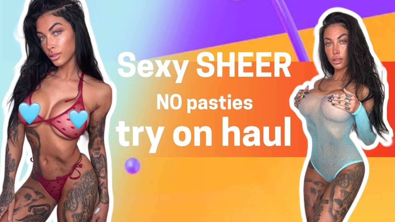 SEXY Sheer SHEIN TRY ON Haul Nude Youtube Video Ytnudity