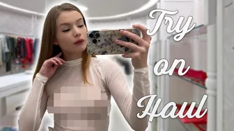 [4K] See Through Summer Try on Haul | Transparent Clothes with Diana Rider 2024