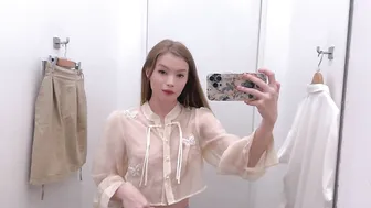 [4K] See Through Summer Try on Haul | Transparent Clothes with Diana Rider 2024 #4