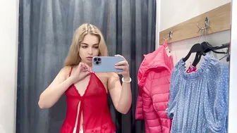 [4K] Transparent Try on Haul | See Through No Bra Trend with Maryana #2