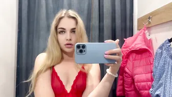 [4K] Transparent Try on Haul | See Through No Bra Trend with Maryana #3