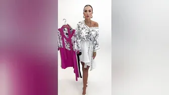 [4K] Transparent Try on Haul with gorgeous outfits (2024) #5