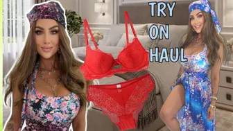 [4K] Transparent Clothes Try On Haul Sophia | See Through TRY-ON HAUL At Mall