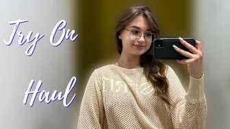 [4R] TRANSPARENT | Try On Haul with Victoria | NO BRA #1