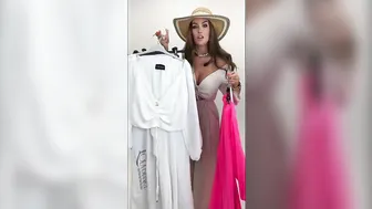 4K TRANSPARENT ROBES | TRY-ON HAUL | SEE THROUGH TRY-ON SOPHIA #5