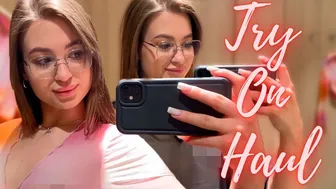 [4K] Try-on Haul Transparent clothes | New Things In Today's Review Try-on Haul