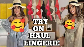 4K TRANSPARENT ONE PIECE | TRY ON HAUL | Sophia #1