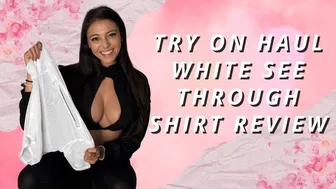 White See Through Shirt Review 2024 [4k]