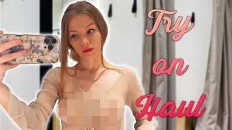 [4k] Transparent Try on Haul | See Through Trend 2024 ft. Diana Rider ♥️♥️ #1