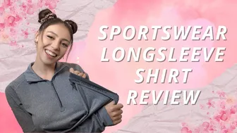 Sportswear Long Sleeve Wet vs Dry Shirt Review [4k] #1