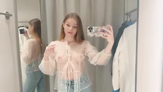 4K TRANSPARENT SEE THROUGH TREND 2024 WITH DIANA RIDER | TRY-ON HAUL #4