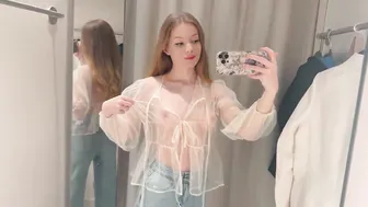 4K TRANSPARENT SEE THROUGH TREND 2024 WITH DIANA RIDER | TRY-ON HAUL #5