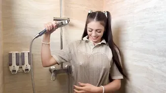 Wet vs Dry Collared Shirt Shower Review | [4k] #4