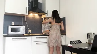 Transparent kitchen cleaning #3