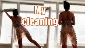 Transparent window cleaning | Clean with me #1