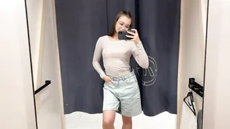 [4K] Try-on Haul with Victoria White | Transparent Clothing #2