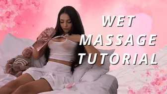 Wet Massage Tutorial [4k] #1