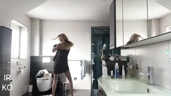 Towel Challenge. Dancing Girl #2