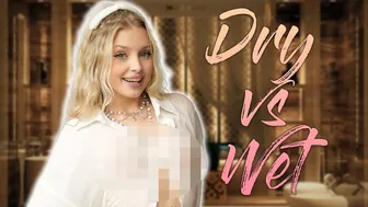 2024 Transparent See Through Dry vs Wet Try On | Sophia ;) #1