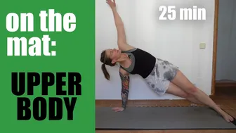 ON THE MAT SERIES: upper body #1