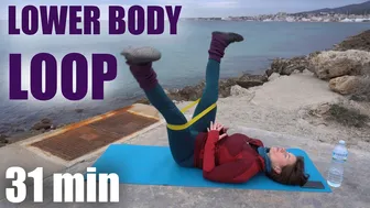 31 min resistance LOOP workout: lower body burn #1