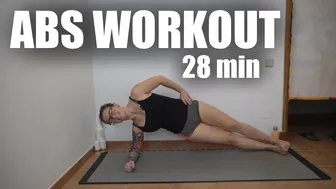 28 min Bauchmuskel-Workout // DEUTSCH