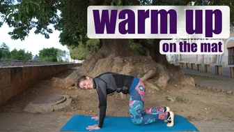 5 min WARM UP routine - ON THE MAT