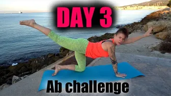 7 Day Ab Challenge - DAY 3