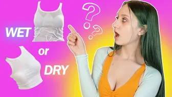 Dry Top vs Wet: Trying on and Comparing Fabric Performance