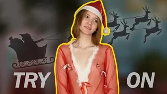 Try-on Christmas Dirty Outfits for Evil Santa