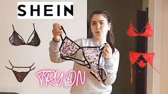 SHEIN TRY ON HAUL LINGERIE