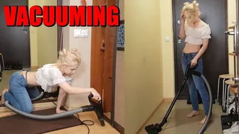 VACUUMING | watch until the end to find out what happened!!!