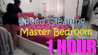 Master Bedroom DEEP Cleaning | 1 Hour Speed Cleaning | Upskirt Time ????