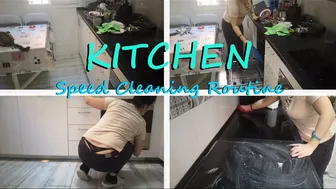 *NEW* Kitchen Cleaning Routine | DISASTER | ????