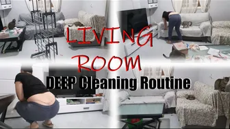 Weekend routines ???? | Living Room DEEP Cleaning Routine |