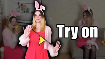 Look what the bunny found! Fun Try on!