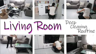 NEW ANNOUNCEMENT!!! Patreon is here! Living Room DEEP Cleaning Routine | #1