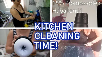 CLEANING THE DISHES IN THE KITCHEN + GREAT OFFER FROM HABAKON B WARRIOR #1