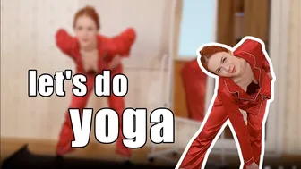 Let's do yoga in pajamas: morning yoga classes for relaxation and flexibility! #1