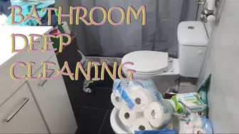 Bathroom Deep Cleaning Routine #1