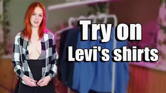 Stylish Fit or Epic Fail? Trying on Levi's Shirts - Fashion Adventure Unveiled!