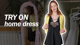 Try-on haul Silk Home Dresses #1