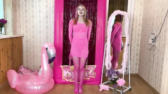 What Barbie Wears Under Dress!? Pink Try On! #4