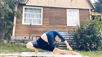 Flexibility Stretch Yoga Routine Outdoor #2