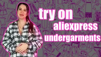 Try on undergarment from aliexpress #1