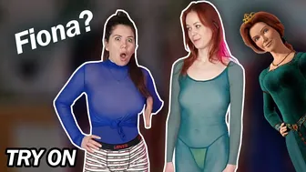 Try-on Transparent Clothes with My Friend #1