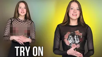 How to wear Transparent Sweatshirts Without a Bra