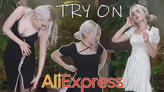 Try on dresses from Aliexpress