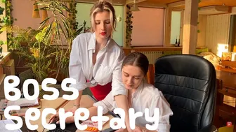 Secretary Spills Coffee on Her Boss - What Happens Next? | Secretary Roleplay