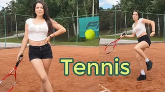 Women's Tennis | playing tennis with Marilyn